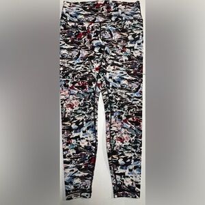 Lululemon Athletica Multicolor Abstract Leggings Culture clash